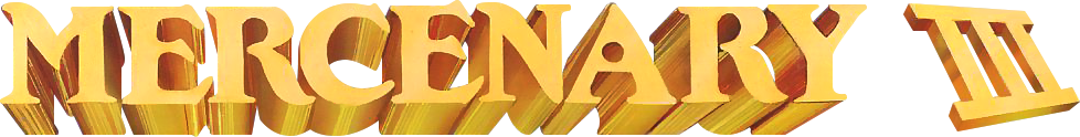 Mercenary III: The Dion Crisis logo for Amiga